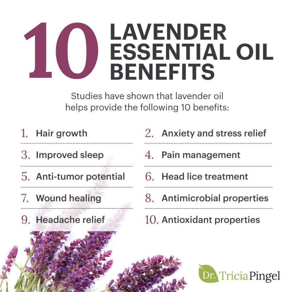 10 benefits of Lavender